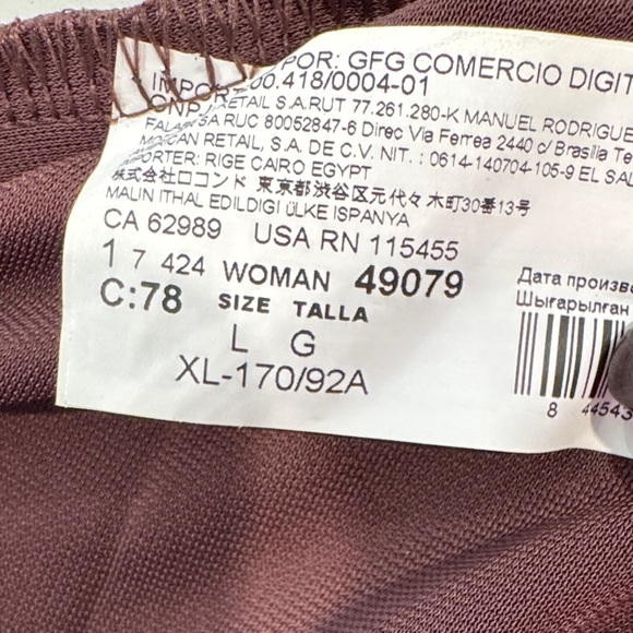 MANGO BROWN CUT-OUT LONG SLEEVE FORMAL DRESS SIZE 8 New w/ Tag - Picture 2 of 13